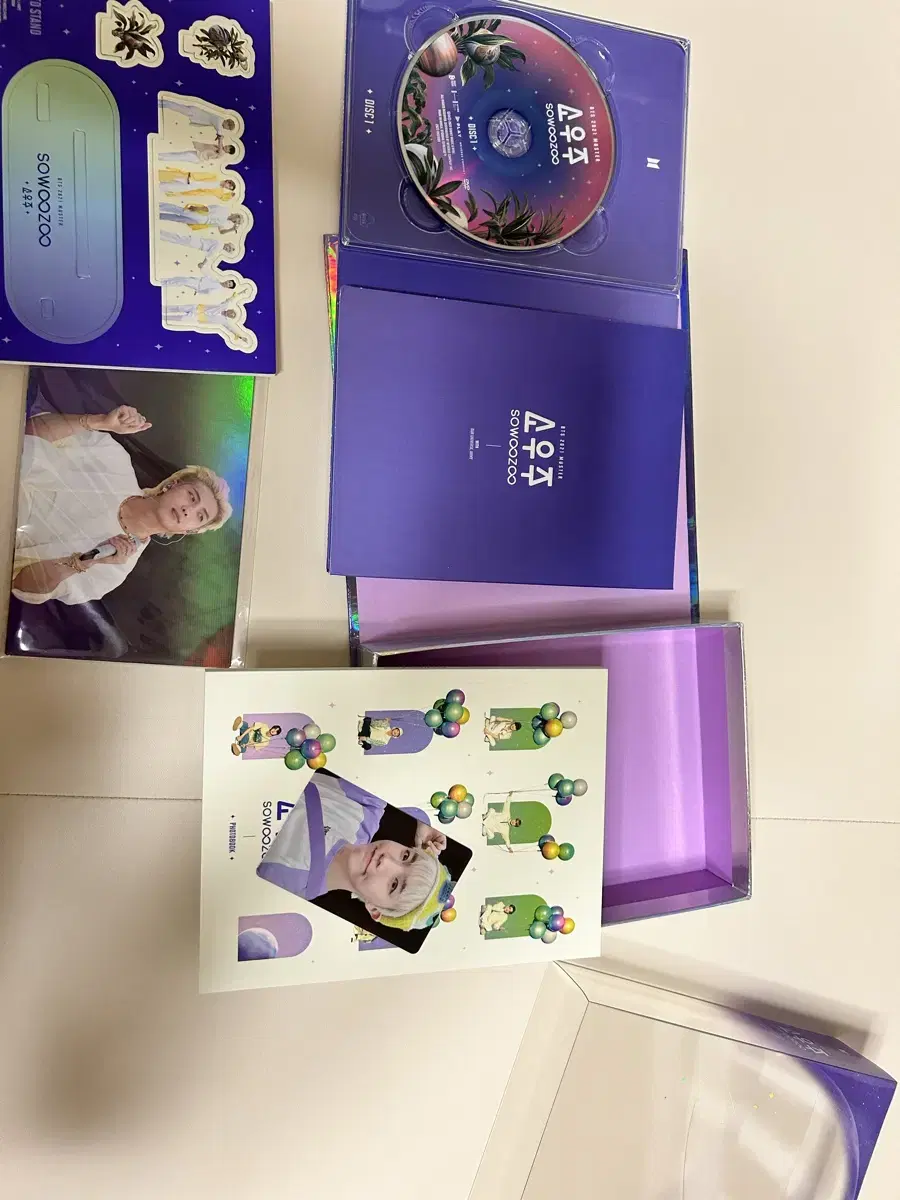 bts 소우주 dvd (택불포)